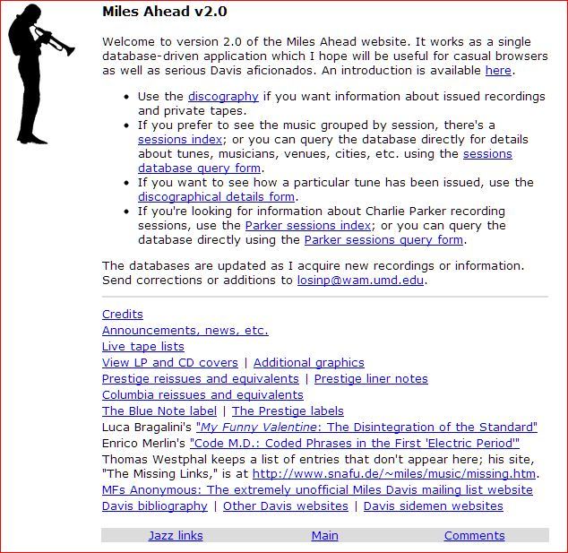 Miles Ahead, 1999, v2